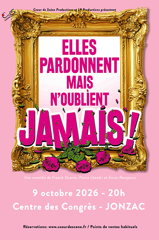 09 octobre 2026 - 20h00